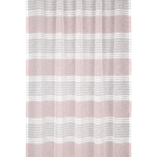 Neusser Collection Dekoschal Streifen rose, 135 x 245 cm