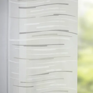 Neusser Collection Flächenvorhang Linien grau, 60 x 280 cn