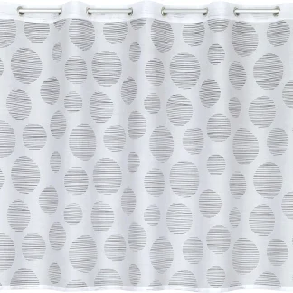 Neusser Collection Ösenpanneau Fin weiß, 85 x 135 cm