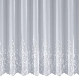 Neusser Collection Store mit Gardinenband Caroline Jaquard weiß 300x245 cm