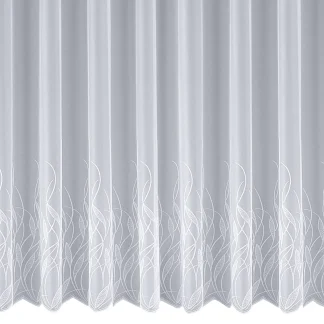 Neusser Collection Store mit Gardinenband Caroline Jaquard weiß 300x125 cm