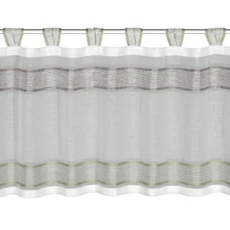 Neusser Collection Schlaufenpanneau Franziska grün, 45 x 140 cm