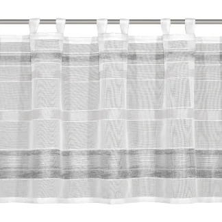 Neusser Collection Schlaufenpanneau Franziska anthrazit, 50 x 140 cm