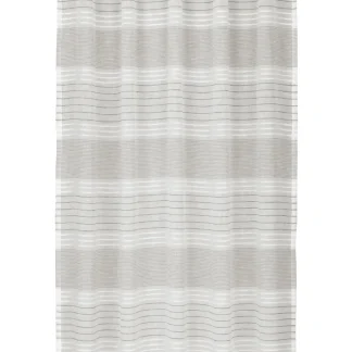 Neusser Collection Verdunklungsschal mit Gardinenband silber 135x245 cm