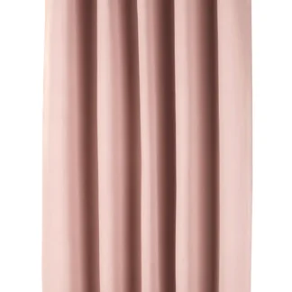 Neusser Collection Verdunklungsschal mit Gardinenband rosé 135x245 cm