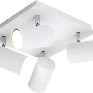 Trio Leuchten 4er Spot Marley GU10, weiß matt