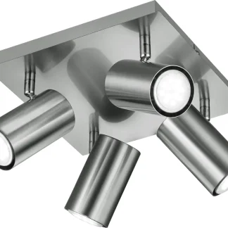 Trio Leuchten 4er Spot Marley GU10, nickel matt