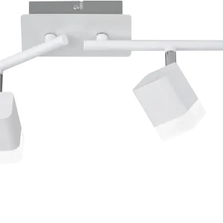 Reality Leuchten 4er LED Balken Roubaix weiß