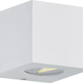 Reality Leuchten LED Außen-Wandleuchte Cordoba weiß matt Up- & Downlight