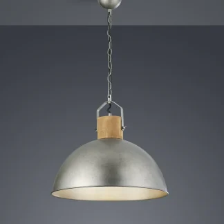 Trio Leuchten Pendelleuchte Delhi nickel antik