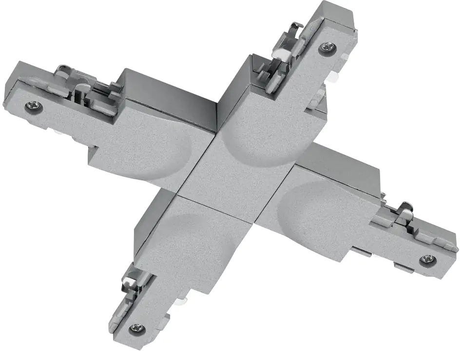 Trio Leuchten X-Verbinder DUOline titanfarbig
