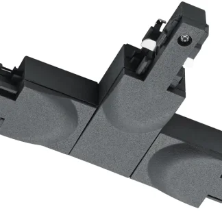 Trio Leuchten T-Verbinder DUOline schwarz matt Schutzleiter innen links