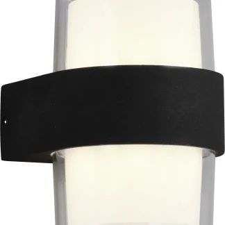 Reality Leuchten LED Außen-Wandleuchte Molina anthrazit Up- & Downlight