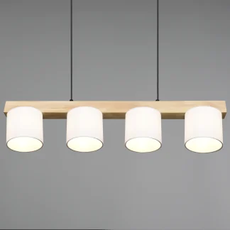 Reality Leuchten Pendelleuchte Cameron weiß