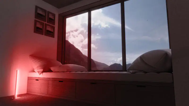 Müller Licht tint LED Lichtleiste Talpa weiß 55 x 5,2 cm RGBW dimmbar Smart