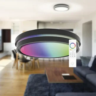 Müller Licht tint LED Deckenleuchte Kea Ø 52 cm RGBW Smart Home