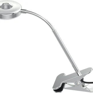 Müller Licht LED Klemmleuchte silber flexibel ausrichtbar