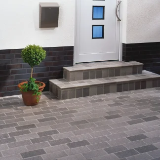 Florentinerschenkel Spaltplatte 24 x 13 x 4 cm schatten