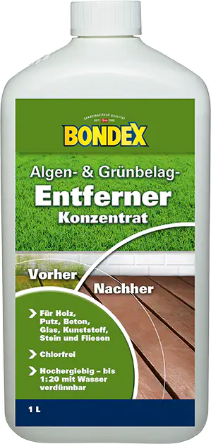Bondex Algen und Moos Entferner 1 L farblos