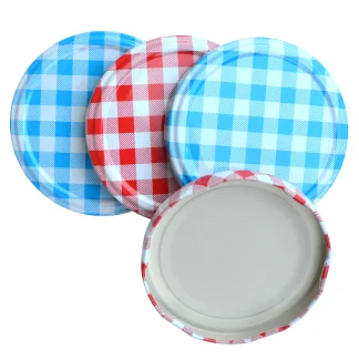 Twist-Off-Deckel Verschlüsse Ersatzdeckel Deckel für Sturzgläser Ø 82 mm