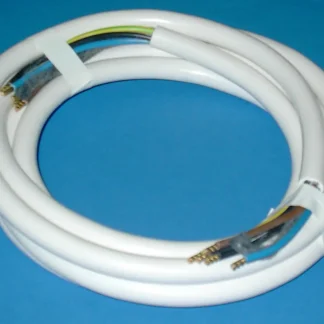 Herdanschlusskabel H05VV-F 5 G 2,5 - 5 Meter, weiß