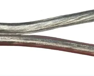 Lautsprecherleitung LS-FL 2 x 1,5 - 10 Meter, transparent