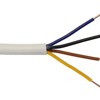 Klingelleitung YR 4 x 0,8 - 25 Meter, weiß