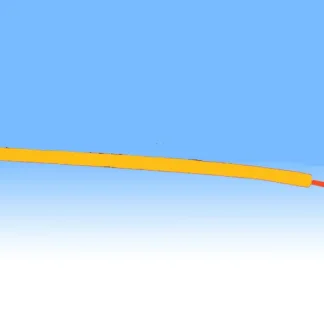 Klingeldraht YK 1 x 0,6 - 20 Meter, gelb