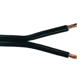 Lautsprecherleitung FL 2 x 1,5 - 1 Meter, schwarz