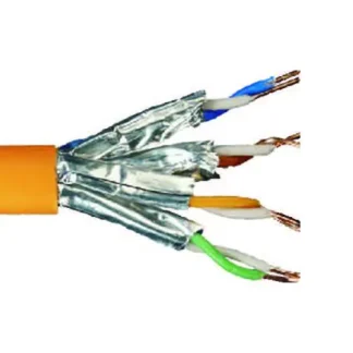 Netzwerkkabel Cat 6 500 Mhz - 25 Meter, orange