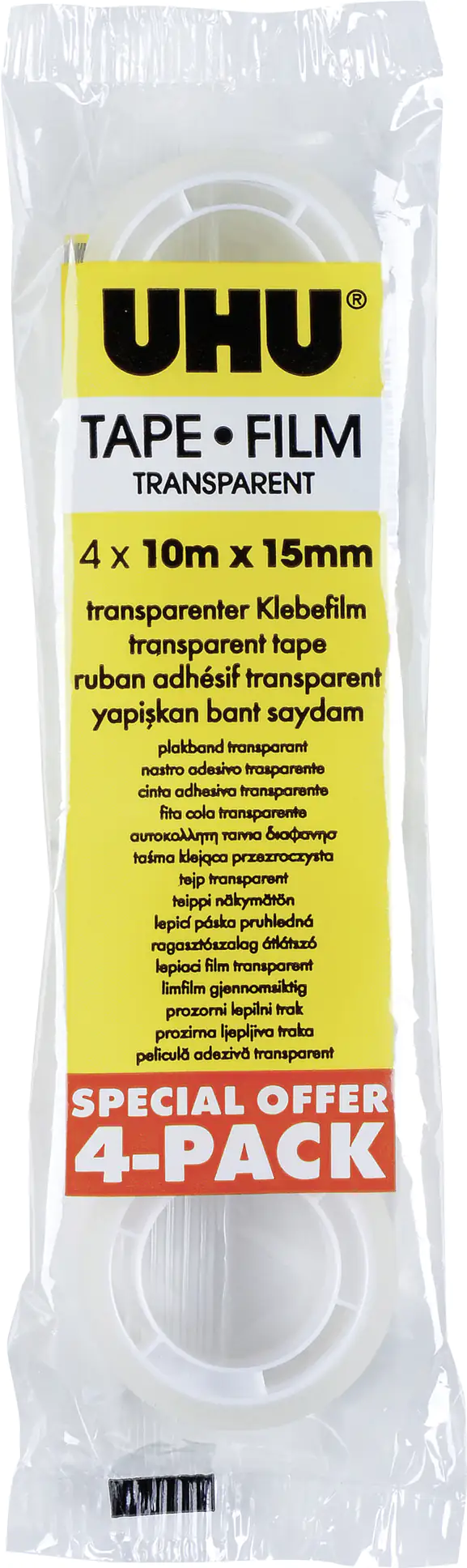 UHU Klebefilm 4 Rollen