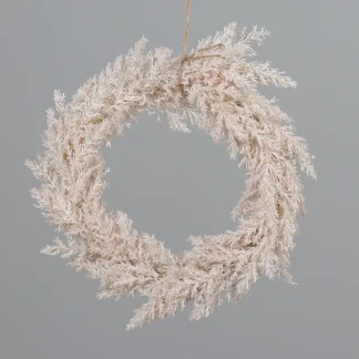 DPI Pampasgras-Kranz mit Hänger rose Ø 33 cm