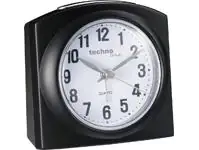Technoline Quarzwecker Modell L analog schwarz