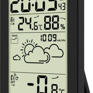 Technoline Wetterstation WS 9132 schwarz