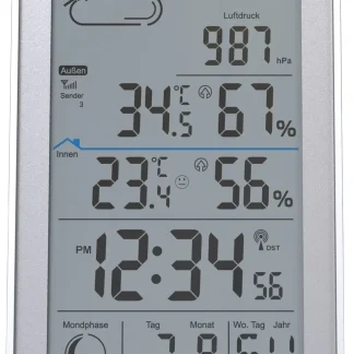 Technoline Wetterstation WS 9218 silber
