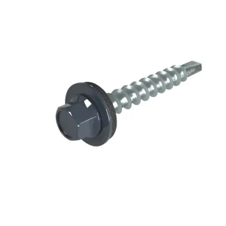 Weckman Schrauben 4,8 x 60 mm 100 Stk. anthrazit