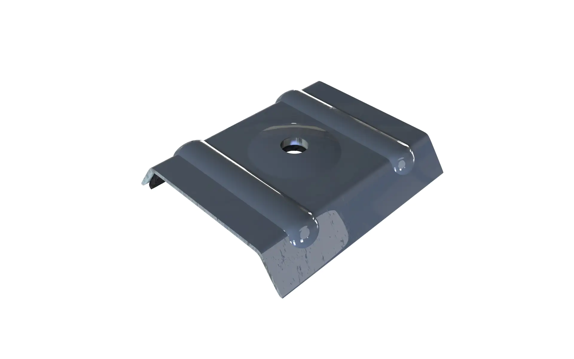Weckman Kalotten Trapez 26/49 100 Stk. anthrazit