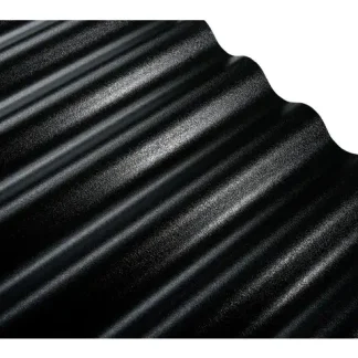 PVC-Wellplatte 76/18 120 x 80 cm 1,2 mm schwarz