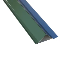 Weckman Traufenblech 100 cm 80 x 30 mm nadelgrün