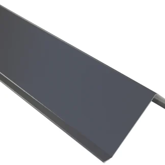 Weckman Ortgangwinkel ungesickt 100 cm 115 x 115 mm anthrazit