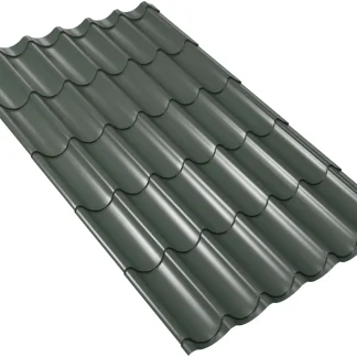 Weckman Metallziegel 185 x 106 cm 0,5 mm nadelgrün