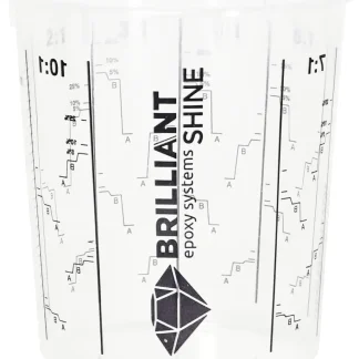 Mischbecher 400ml klein mit Skala