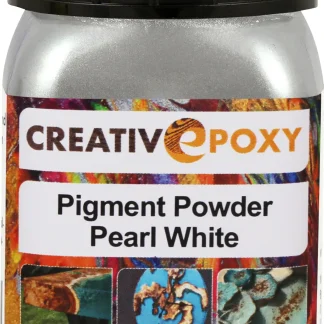 Pigment Pulver Pearl White 40 g Metallic Effekt