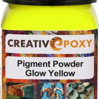 Pigment Pulver Glow Yellow 30 g Blacklight, Neon, tagleuchtend
