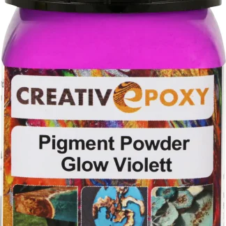 Pigment Pulver Glow Violett 30 g Blacklight, Neon, tagleuchtend