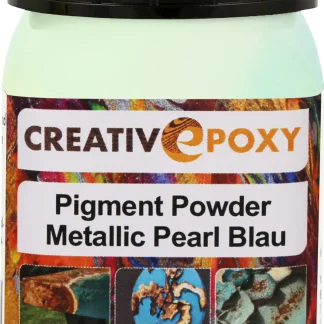 Pigment Pulver Pearl Blue 40 g Metallic Effekt