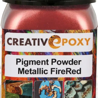 Pigment Pulver Fire Red 40 g Metallic Effekt