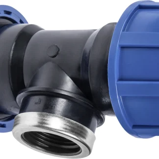 Cornat T-Verbinder für PE-Rohre 2 cm x 0,5 Zoll