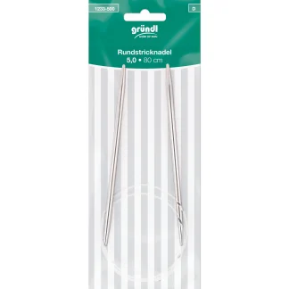 Gründl Rundstricknadeln 5,0 mm 80 cm