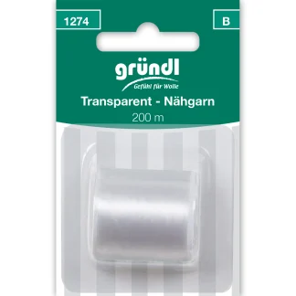 Gründl Transparent-Nähgarn Garnstärke 40 200 m